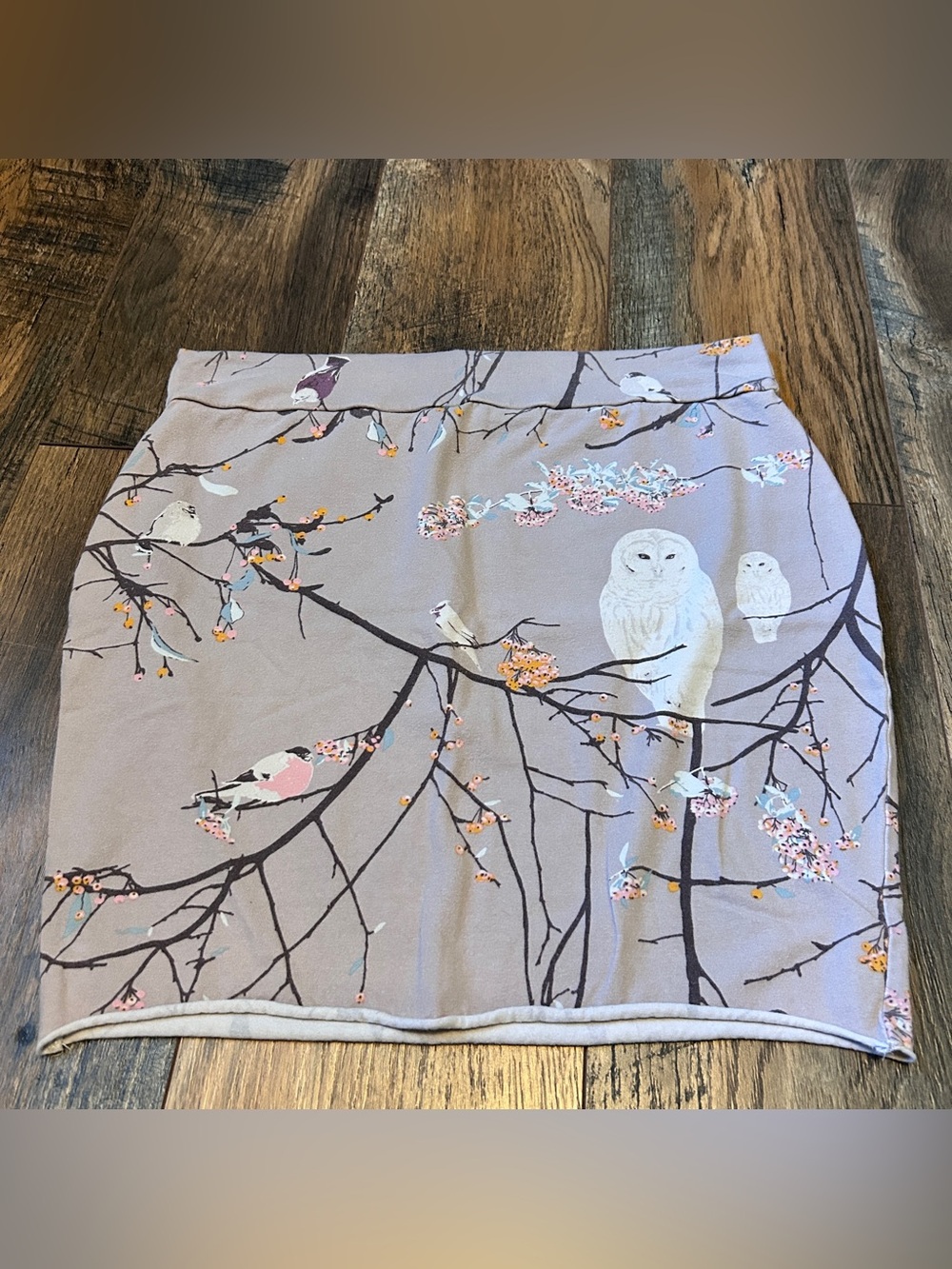 ~*~ Handmade Mama’s Minis Winter Birds Mini Skirt ~*~